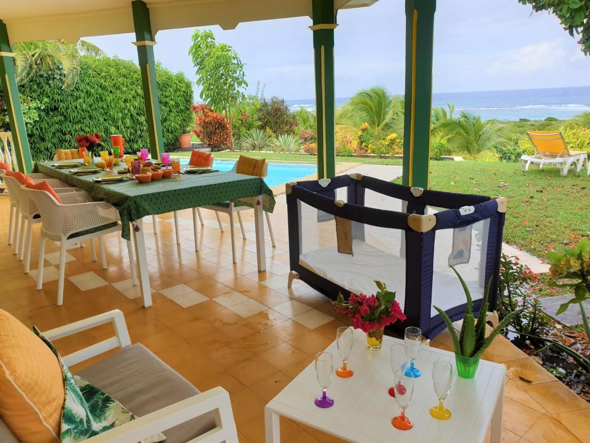 Villa Guadeloupe Saint Francois Acces Mer Piscine Iguana Bay - Villa Zagadi エクステリア 写真