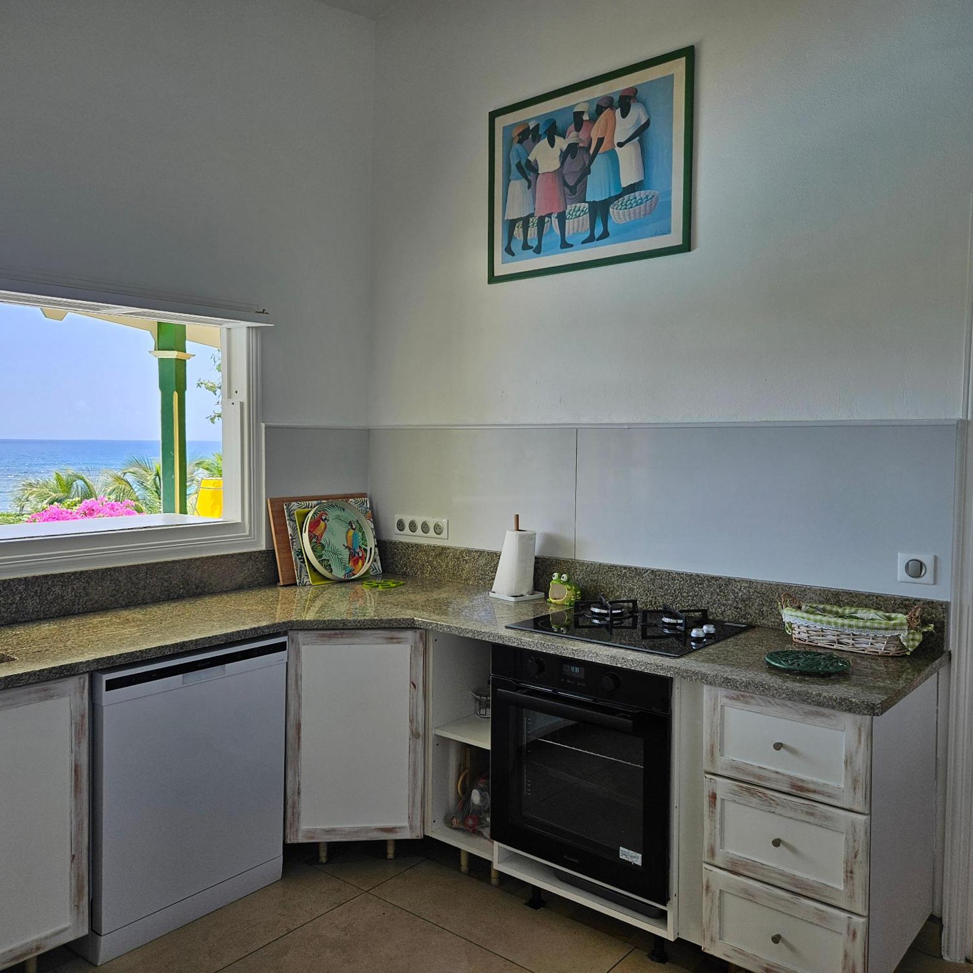Villa Guadeloupe Saint Francois Acces Mer Piscine Iguana Bay - Villa Zagadi エクステリア 写真