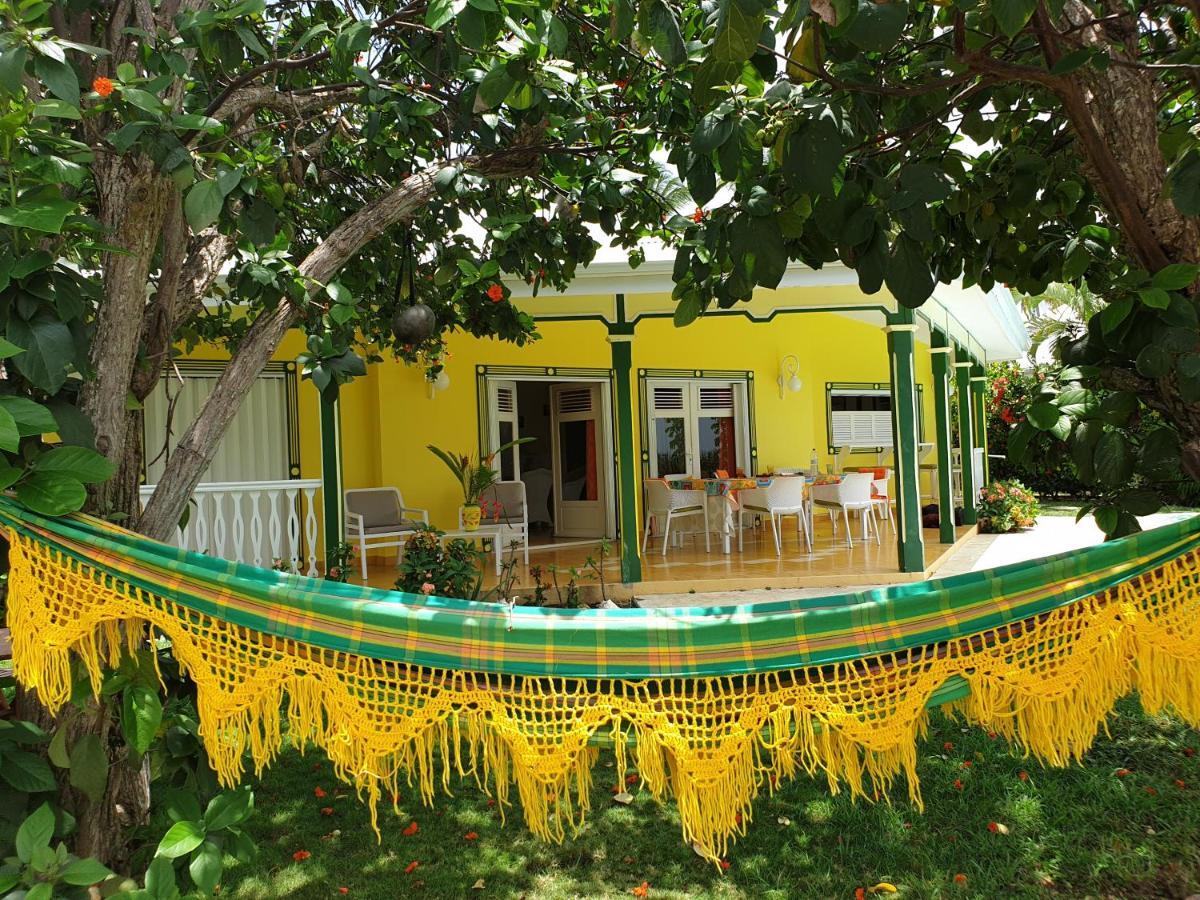 Villa Guadeloupe Saint Francois Acces Mer Piscine Iguana Bay - Villa Zagadi エクステリア 写真