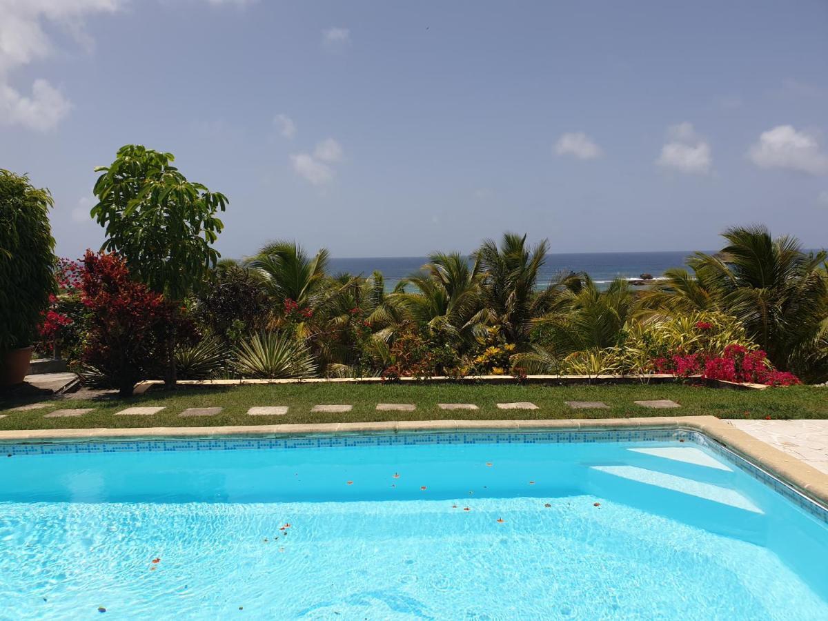 Villa Guadeloupe Saint Francois Acces Mer Piscine Iguana Bay - Villa Zagadi エクステリア 写真